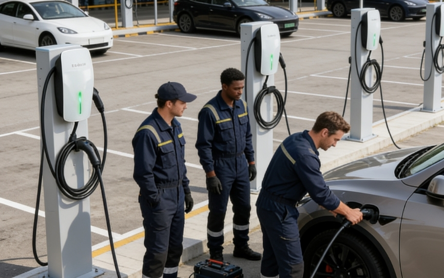 Instalación de cargadores para autos eléctricos | VATIA